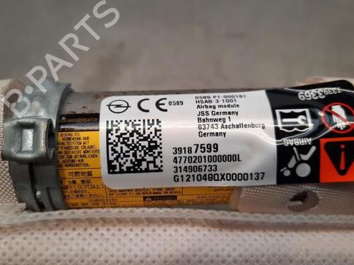 Left curtain airbag OPEL ASTRA K Sports Tourer (B16) 1.5 CRDI (35) | BP23599870C11 