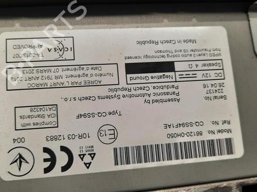 Radio TOYOTA AYGO (_B4_) 1.0 (KGB40) | BP20079717E6 