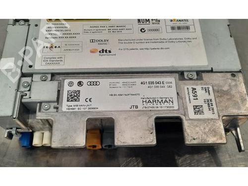 Radio AUDI A6 C7 (4G2, 4GC) 2.0 TDI | BP23606822E6 