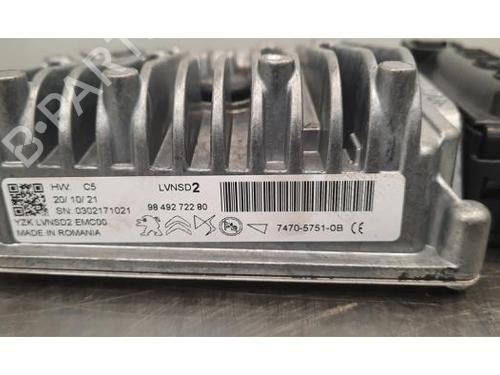 Electronic module PEUGEOT 3008 II SUV (MC_, MR_, MJ_, M4_) 1.6 PureTech 180 (M45GFR, M45GFU) | BP23612283M83 