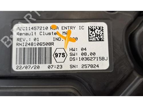 Instrument cluster DACIA DUSTER (HM_) 1.2 TCe 125 (HMMA) | BP39453046C47 - Image 5