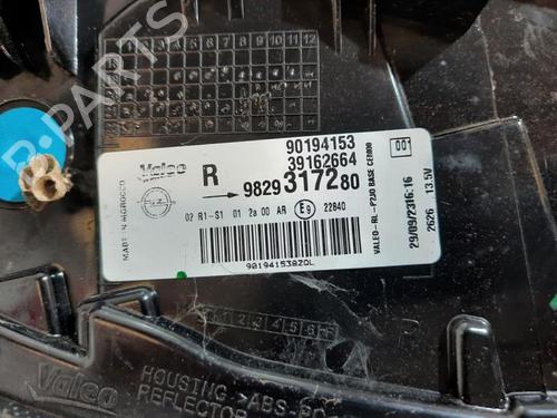 Right taillight OPEL CORSA F (P2JO) 1.2 (68) | BP30195133C35 