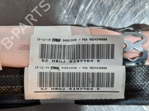 Left curtain airbag OPEL GRANDLAND / GRANDLAND X (A18, P1UO) 1.5 Turbo D (75) | BP15793561C11 