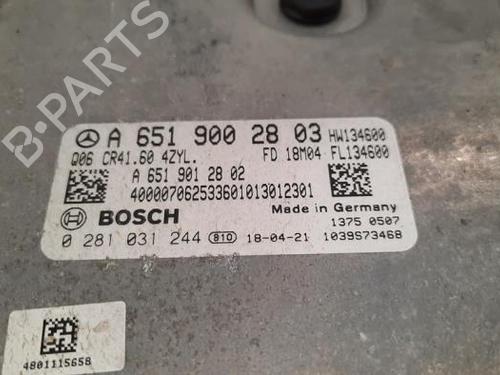 Engine control unit (ECU) MERCEDES-BENZ VITO Van (W447) 114 CDI (447.601, 447.603, 447.605) | BP23612719M57 