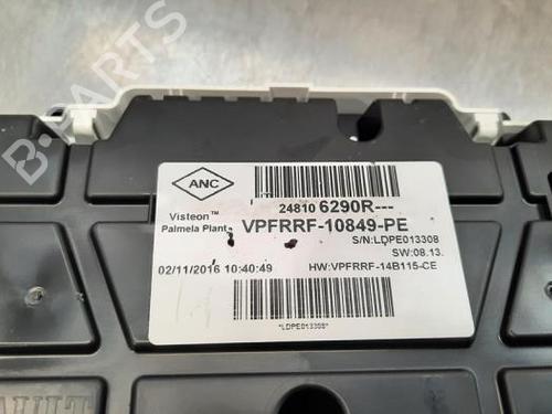Instrument cluster RENAULT CAPTUR I (J5_, H5_) 1.2 TCe 120 | BP23623816C47 