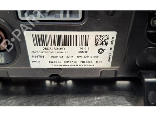 Display monitor RENAULT CLIO V (B7_) 1.6 E-TECH 145 (B7MU) | BP31088165C48 - Image 4