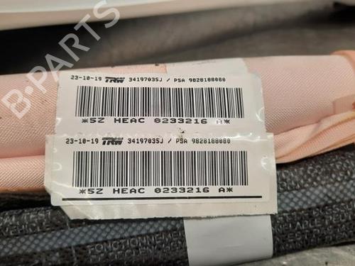 Left curtain airbag PEUGEOT 5008 II (MC_, MJ_, MR_, M4_) 1.5 BlueHDi 130 (MCYHZJ, MCYHZR, MCYHZX) | BP23588795C11