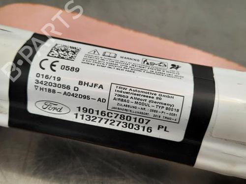 Left curtain airbag FORD FIESTA VII (HJ, HF) 1.1 Ti-VCT | BP23604666C11 