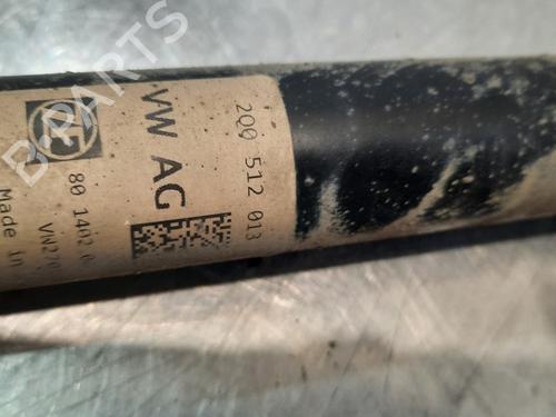 Left rear shock absorber VW POLO VI (AW1, BZ1, AE1) 1.6 TDI | BP11728910M18 