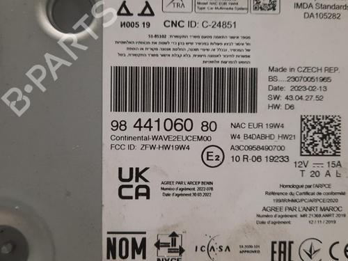 Radio PEUGEOT 208 II (UB_, UP_, UW_, UJ_) e-208 | BP17563715E6 