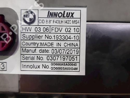Display monitor BMW 1 (F40) 116 d | BP10871375C48 