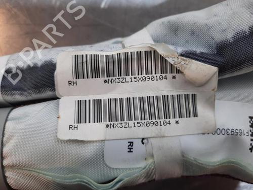 Right curtain airbag NISSAN PULSAR Hatchback (C13) 1.2 DIG-T | BP19648722C12 