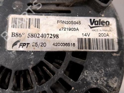 Alternator FIAT DUCATO Platform/Chassis (250_) 160 Multijet 2,3 D | BP23620520M7 