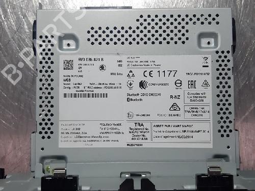 Radio SKODA FABIA III Estate (NJ5) 1.2 TSI | BP15016304E6 