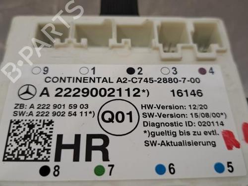 Electronic module MERCEDES-BENZ C-CLASS (W205) AMG C 63 S (205.087) | BP23627051M83 