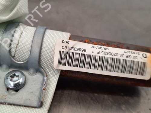 Right curtain airbag PEUGEOT 508 SW I (8E_) 2.0 HDi RXH Hybrid4 | BP15039275C12 