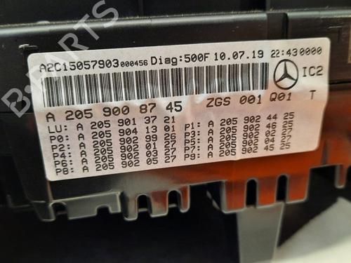 Instrument cluster MERCEDES-BENZ C-CLASS Convertible (A205) AMG C 43 4-matic (205.464) | BP10880924C47 