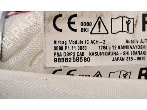 Right curtain airbag PEUGEOT 2008 II (UD_, US_, UY_, UJ_, UR_, UC_) 1.5 BlueHDI 100 | BP28067403C12 