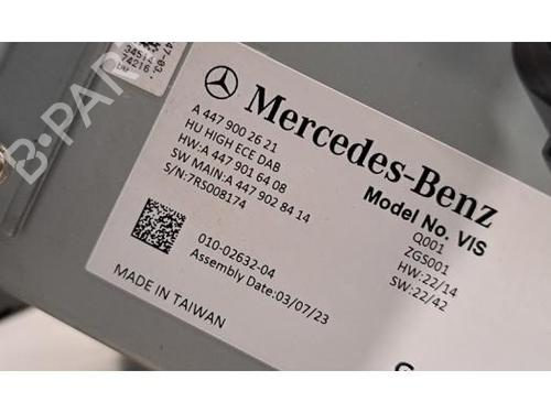 Display monitor MERCEDES-BENZ VITO Mixto (Double Cabin) (W447) 119 CDI (447.701, 447.703, 447.705) | BP30195142C48 