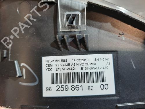 Instrument cluster PEUGEOT 208 I (CA_, CC_) 1.2 VTI 82 | BP15033442C47 
