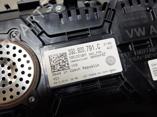 Instrument cluster VW PASSAT B8 Variant (3G5, CB5) 1.6 TDI | BP38192919C47 - Image 4