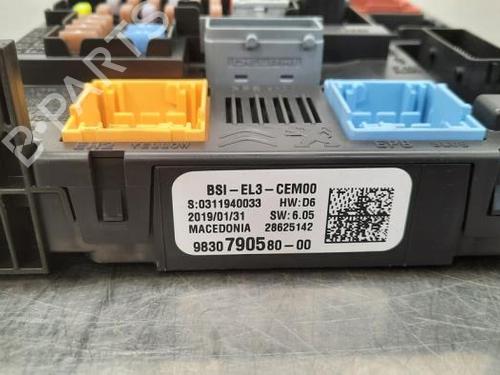 Fuse box PEUGEOT EXPERT Van (V_) 2.0 BlueHDi 120 | BP19650596E1 