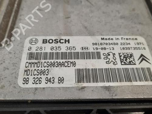 Engine control unit (ECU) CITROËN BERLINGO Box Body/MPV (K9) 1.5 BlueHDi 100 | BP23585624M57 