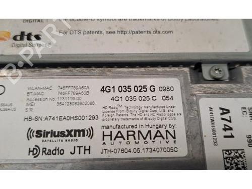 Radio AUDI A6 C7 (4G2, 4GC) 3.0 TFSI quattro | BP28719782E6  - Image 5