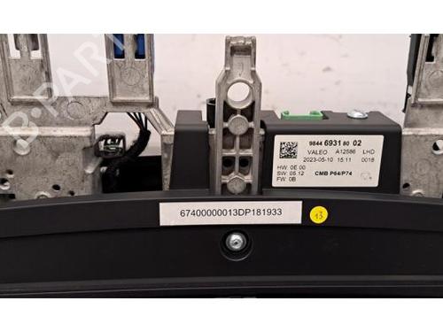 Display monitor PEUGEOT 308 III (FB_, FH_, FP_, F3_, FM_) PureTech 130 (FPHNSL, FPHNST) | BP29844501C48
