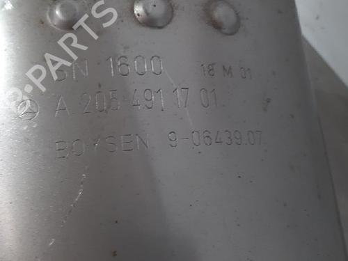 Exhaust system MERCEDES-BENZ GLC (X253) 220 d 4-matic (253.905, 253.903) | BP15017872M121 
