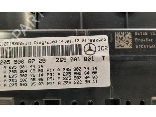 Instrument cluster MERCEDES-BENZ C-CLASS (W205) C 200 BlueTEC / d (205.037) | BP23637647C47 
