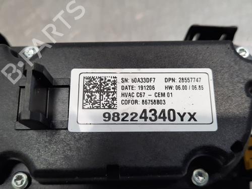 Climate control OPEL GRANDLAND / GRANDLAND X (A18, P1UO) 1.5 Turbo D (75) | BP10900616I5 