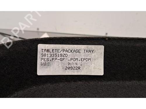 Rear parcel shelf CITROËN C3 III (SX) 1.2 PureTech 82 | BP40614659C85 - Image 3