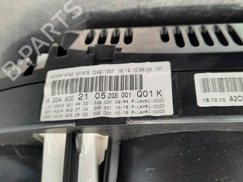 Instrument cluster MERCEDES-BENZ C-CLASS (W204) C 180 CDI (204.000) | BP11231722C47 
