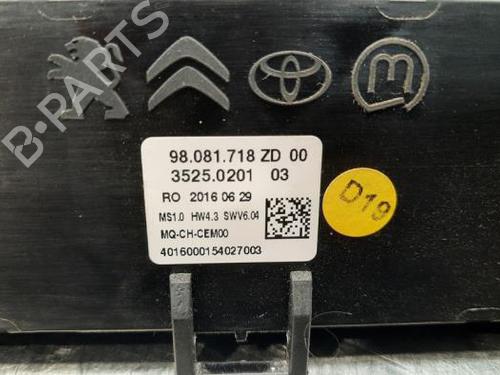 Climate control CITROËN JUMPY III Van (V_) 1.6 BlueHDi 95 | BP23606451I5 