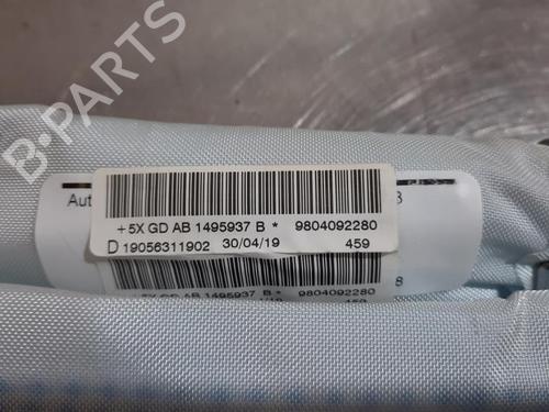 Right curtain airbag PEUGEOT 208 I (CA_, CC_) 1.5 BlueHDI 100 | BP23614703C12 