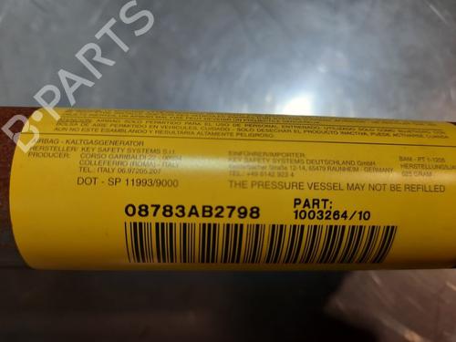 Right curtain airbag AUDI A3 (8P1) 1.9 TDI | BP16264258C12 
