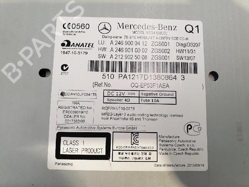 Radio MERCEDES-BENZ CLA Coupe (C117) CLA 180 (117.342) | BP10879335E6 
