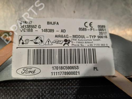Høyre gardin kollisjonspute FORD FIESTA VII (HJ, HF) 1.0 EcoBoost | BP21071167C12 