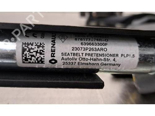 Front left seatbelt RENAULT CLIO V (B7_) 1.5 Blue dCi 100 (B7AD) | BP38322077I26 - Image 3