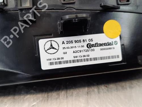 Climate control MERCEDES-BENZ C-CLASS (W205) C 250 BlueTEC / d (205.008, 205.006) | BP23581472I5 
