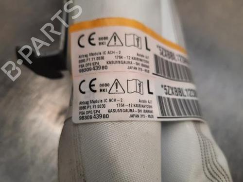 Left curtain airbag PEUGEOT 308 III (FB_, FH_, FP_, F3_, FM_) BlueHDi 130 (FBYHZL, FBYHZT) | BP23631984C11 