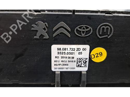 Climate control PEUGEOT EXPERT Van (V_) 2.0 BlueHDi 120 | BP23934226I5 