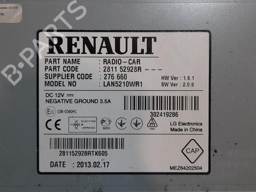 Radio RENAULT CLIO IV (BH_) 1.5 dCi 75 | BP23585938E6 