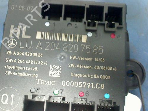 Electronic module MERCEDES-BENZ C-CLASS (W204) C 200 Kompressor (204.041) | BP16519848M83 