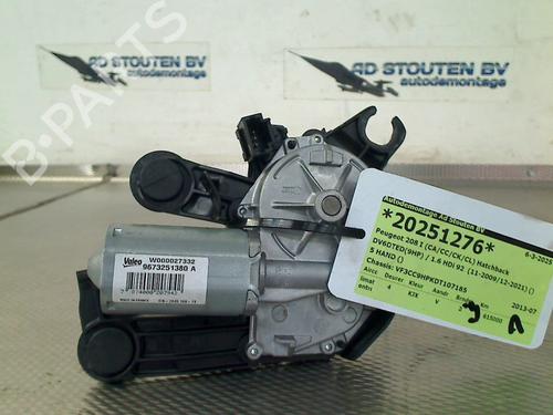 Rear wiper motor PEUGEOT 208 I (CA_, CC_) 1.6 HDi | BP25626030M102 