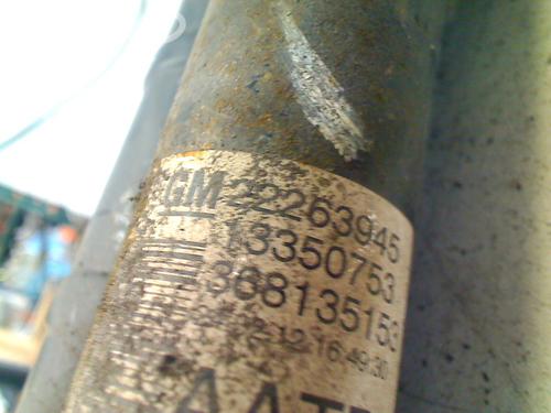 Right rear shock absorber OPEL MERIVA B MPV (S10) 1.4 LPG (75) | BP13125563M19 