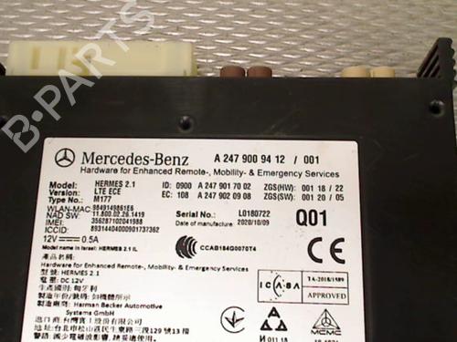 Electronic module MERCEDES-BENZ A-CLASS Saloon (V177) A 180 (177.184) | BP33706174M83 - Image 4
