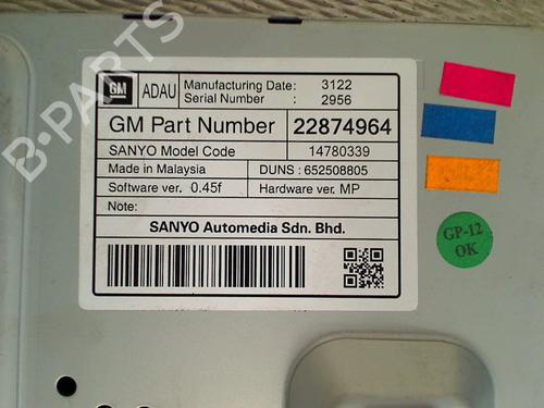 Electronic module OPEL MERIVA B MPV (S10) 1.4 (75) | BP38302073M83 - Image 4