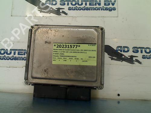 Used Engine control unit (ECU) SKODA FABIA II Combi (545) 1.2 TDI (75 hp) 13531913